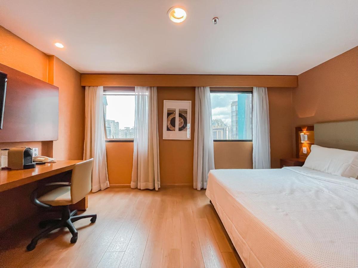 M N Flats - Flat Dentro Do Hotel Wi Avenida Ibirapuera 2927 Сан-Пауло Экстерьер фото